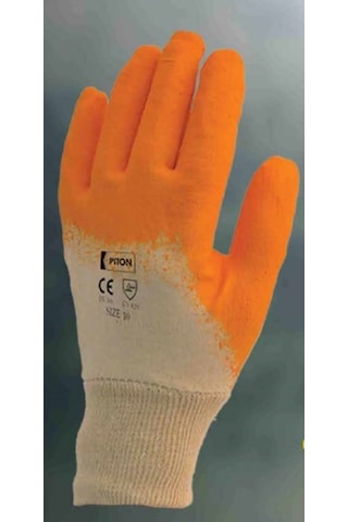 Piton Latex Iş Güvenliği Eldiveni - 10 Numara -