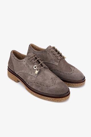 Valmenti Kadın . Taupe Süet Casual Ayakkabı 1080 22446 Bn Ayk Sk24-25 Taupe Suet Vizon