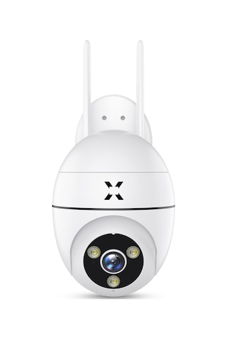 Xenon Smart Güvenlik Kamerası 1440p 4mp Mobil Kontrol Hareket Takipli Gece Görüşlü Dış Mekan Kamera X7268