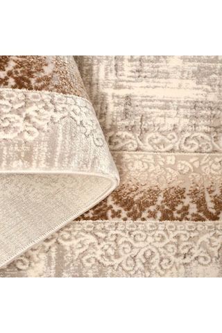 Anatolıa Halı Ezgi -vizon / Kahve -oturma Odası, Salon -kolay Temizlenebilir 4717142