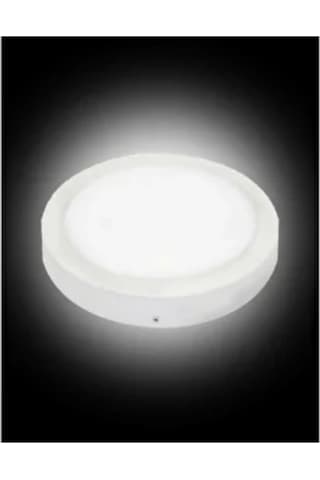 Cata 18w Yuvarlak Sıva Üstü Led Panel 6500k Beyaz Kasa