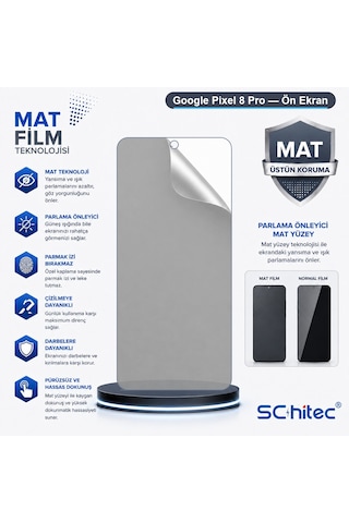 Google Pixel 8 Pro Uyumlu Ön Yüzey Mat Hidrojel Ekran Koruyucu 83157349
