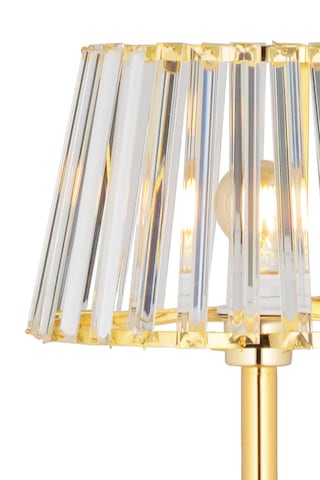 Gaye Taşlı Lambader Avize 9631-t67-7t-hxx Gold