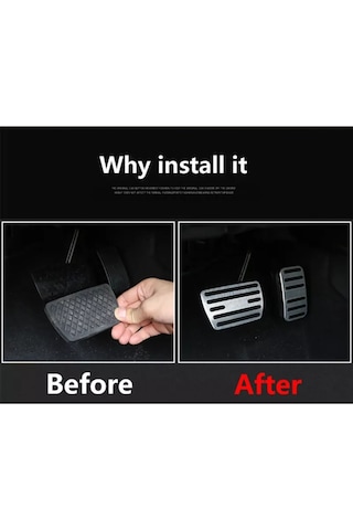 HONDA CIVIC FE1 (2022+) UYUMLU GRİ PEDAL SETİ GEÇMELİ