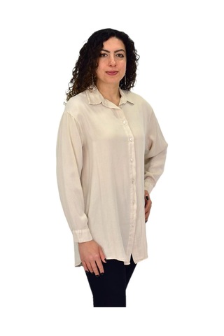 Shine Kadın Uzun Kol Gömlek Bgl-st04647 Taş