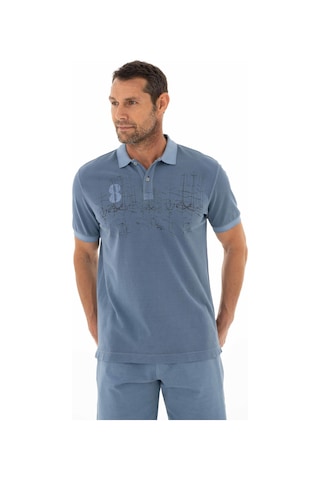 AR-MA Arma Erkek Regular Fit Parça Boyama Polo Yaka Tişört 001