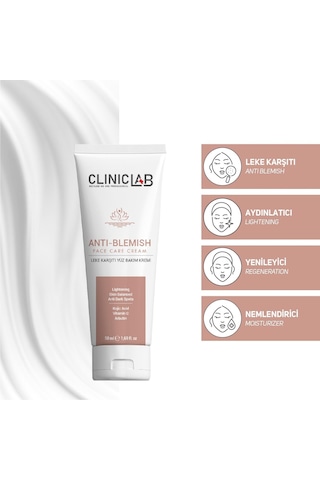 Cliniclab Leke Karşıtı Yüz Bakım Kremi 50 ML