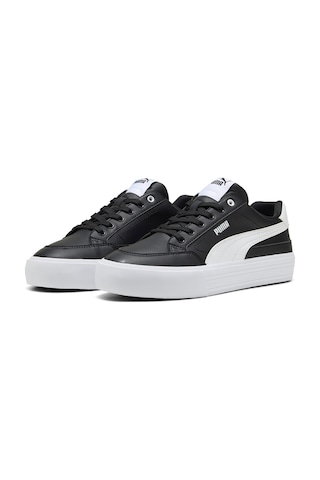 Puma Court Classic Vulc Fs Sl Siyah Erkek Sneaker 000000000102237468 Siyah-beyaz Siyah - Beyaz