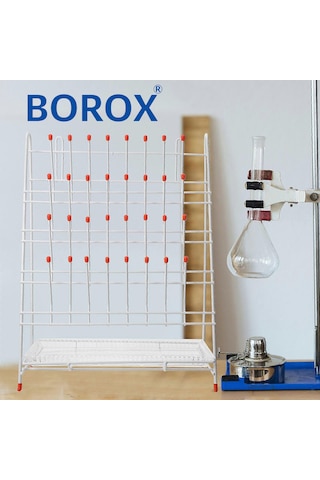 Borox Çelik Kurutma Standı - Kurutma Sehpası 32 Mandallı