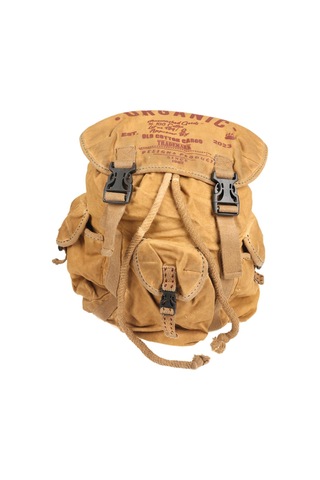 oldcottoncargo OLD COTTON CARGO AHTAPOT MODEL UNİSEX SIRT ÇANTASI 5093 CAMEL