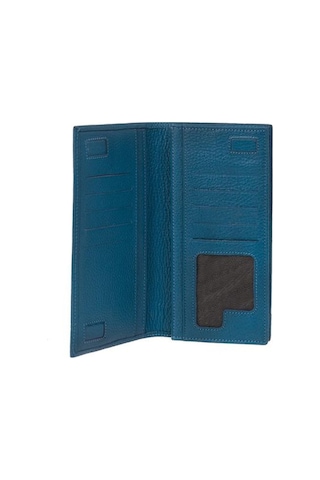 Bilik Deri Mavi Rölax Deri Unisex Portföy & Clutch Çanta Ar05 70