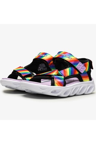 Skechers Hypno - Splash Kids Rainbow Lights Sandals Cırtlı Işıklı Çocuk Sandalet Mor