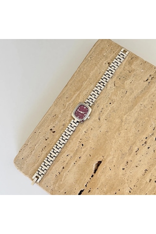 Savior Collection Alya Silver Bordo Saat