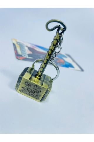 Marvel Thor 3d Logo Metal Anahtarlık //8cm