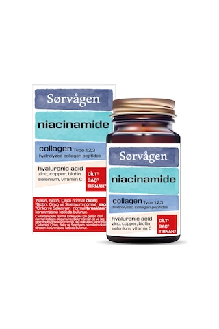 Sorvagen Niacinamide Collagen 60 Tablet