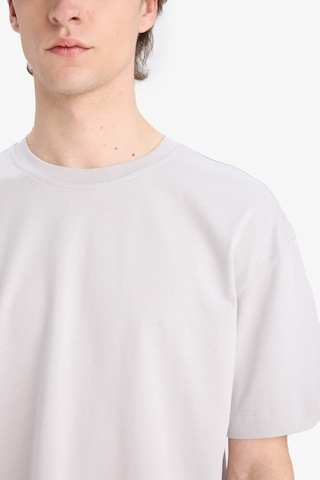 DeFacto Oversize Geniş Kalıp Bisiklet Yaka Basic Düz Kısa Kollu Tişört E6885AXNSGR184