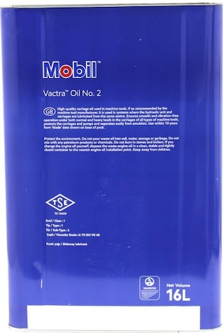Mobil Vactra Oil No:2 Yüksek Performanslı Kızak Yağı 16 L