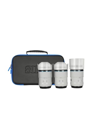 Sirui Sniper 23mm, 33mm & 56mm F1.2 Lens Kiti X Mount, Beyaz
