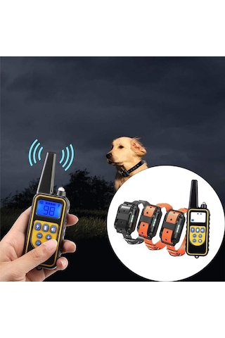 Sellwell Kesoto Köpek Eğitim Şok Yaka 875 Yards Lcd Uzaktan Kumanda