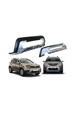 Dacia Duster Ön Arka Tampon Koruma Ledli 2018-2020 Arası Uyumlu