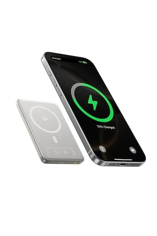 Baseus Picogo Ultra-slim Qi2 10000 Mah Hızlı Şarj Magsafe Powerbank Titanium