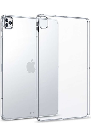Lexroo Apple Apple iPad Uyumlu Pro 11 2020 2.nesil Kılıf Tablet Süper Silikon Kılıf - Renksiz