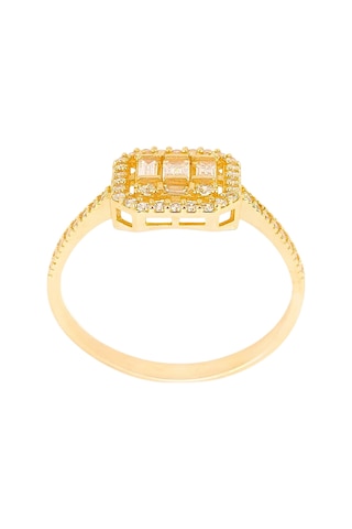 Cigold Taşlı Yüzük 14 Ayar Altın 2.01 Gr Oa-c11601029186 Renkli