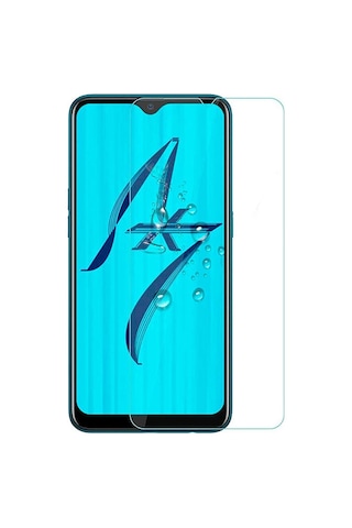 Oppo Ax7 Nano Kırılmaz Cam Ekran Koruyucu Şeffaf
