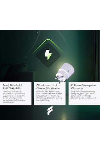 Fonri Wi-fi Akıllı Priz 16a 4'lü Set