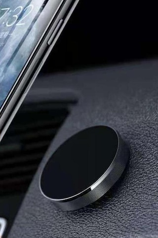 Thentech Güçlü Mıknatıslı Telefon Tutucu Evde Arabada Kullanılabilir Estetik Görünmez Telefon Tutucu Sarı