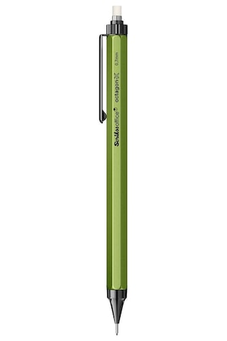 Scrikss Octagon-x Mekanik Kurşun Kalem 0.7 Mm Yeşil Çok Renkli
