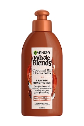 Garnier Whole Blends Hindistan Cevizi Ve Kakao Yağı Özlü Pürüzsüzleştirici Durulanmayan Saç Kremi 150ml