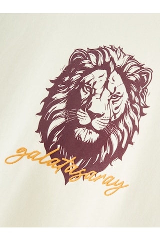 Gsstore Galatasaray Erkek T-shirt E261086 Ekru