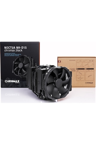Noctua Nh-d15 Chromax.black Fanlı Sessiz Intel Amd Cpu Soğutucu