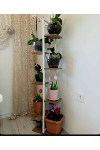 7 Bölmeli Çiçeklik, Saksılık, Çiçeklik Standı