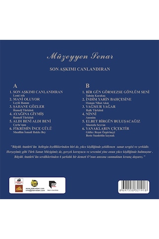 Müzeyyen Senar - Son Aşkımı Canlandıran Plak