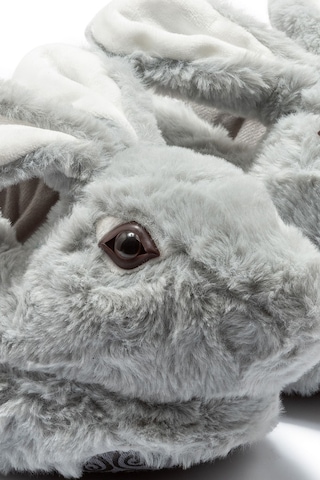 Twigy Zulu Çocuk Hayvanlı Panduf Gri 30/35 AA0705 Gri