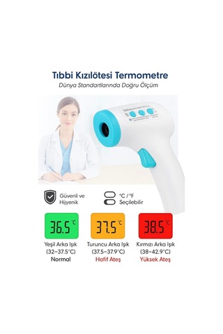 Semcares Temassız Uzaktan Ateş Ölçer