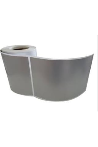100x100 Mm 500 Lü Silver Mat Etiket 100x100 Mm 500 Lü Silver Mat Etiket