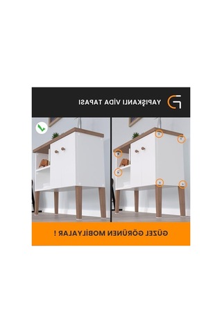 Gizleyici Tapa, 21mm X 50 Parça Kendinden Yapışkanlı Vida Tapası
