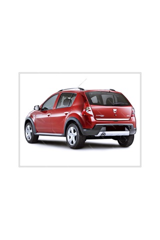 Dacia Sandero  Krom Bagaj Alt Çıtası 2006-2012 P.Çelik