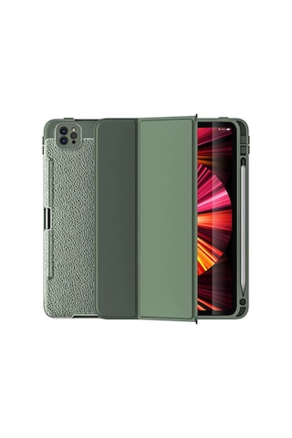 Apple iPad Uyumlu Pro 11 2020 Kılıf Tablet Focus Silikon - Yeşil