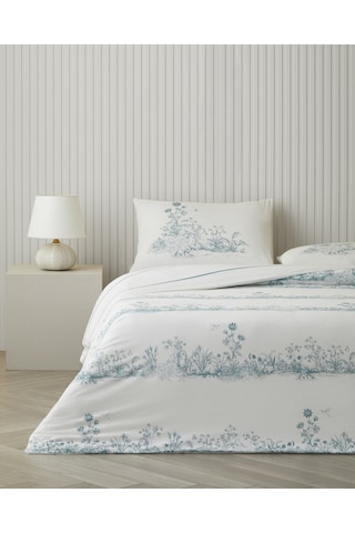 English Home Jouyline Pamuk Çift Kişilik Nevresim Takımı 200x220 Cm Yeşil