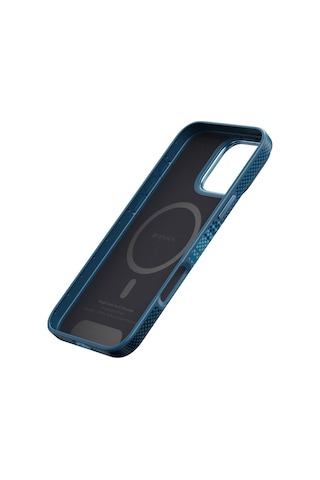 Apple Uyumlu iPhone   16 Pro Max Kılıf   Magsafeli Aramid Fiber Pitaka Military-grade Sunset-moonrise Serisi Moonrise