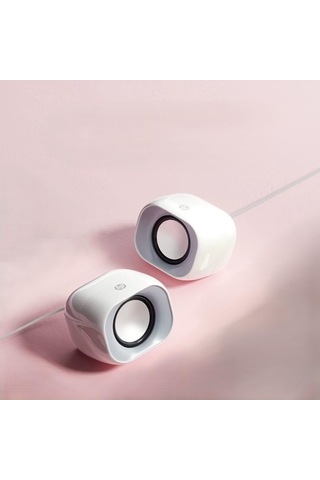 Lexroo Dhs-2111 2.0 Mini Taşınabilir Multimedya Speaker Hoparlör Beyaz