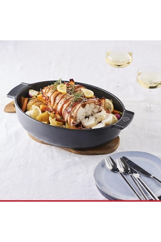 P60602 Fırın Kabı, Seramik Çok Renkli