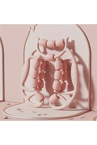 18 Tekerlekli Bacak Masaj Aleti 4741 Açık Mavi