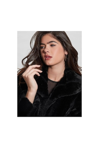 Guess New Sophy Kadın Kürk-w0bl0nwdch0 siyah