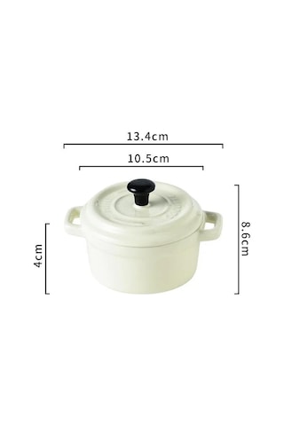 200ml Seramik Ramen Erişte Kasesi Çift Kulplu Ve Kapaklı Kahvaltı Meyve Salatası Karıştırma Kaseleri Ev Mutfak Sofra Takımı Sarı