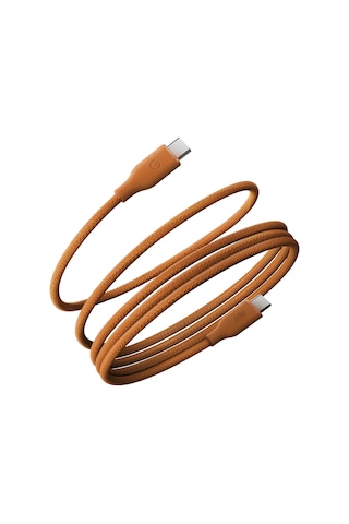 Energea Helix 60 1.5m 60w Manyetik Type-c To Type-c Hızlı Şarj Kablo - Turuncu